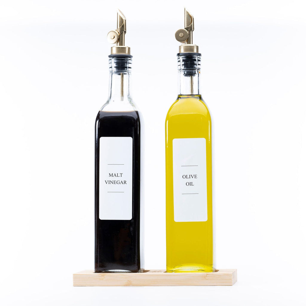 Clear Oil & Vinegar Bottle – 500 ml-3