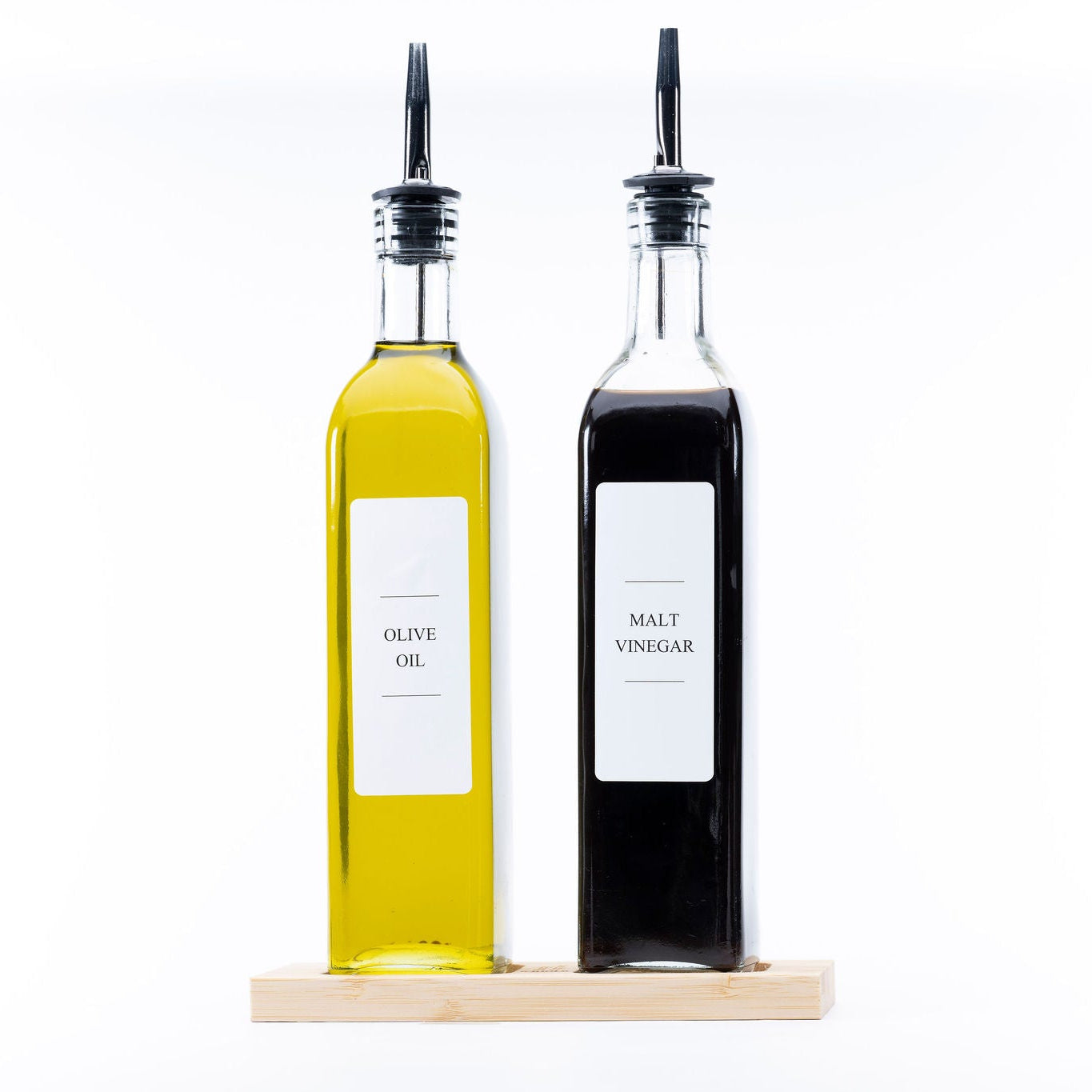 Clear Oil & Vinegar Bottle – 500 ml-1