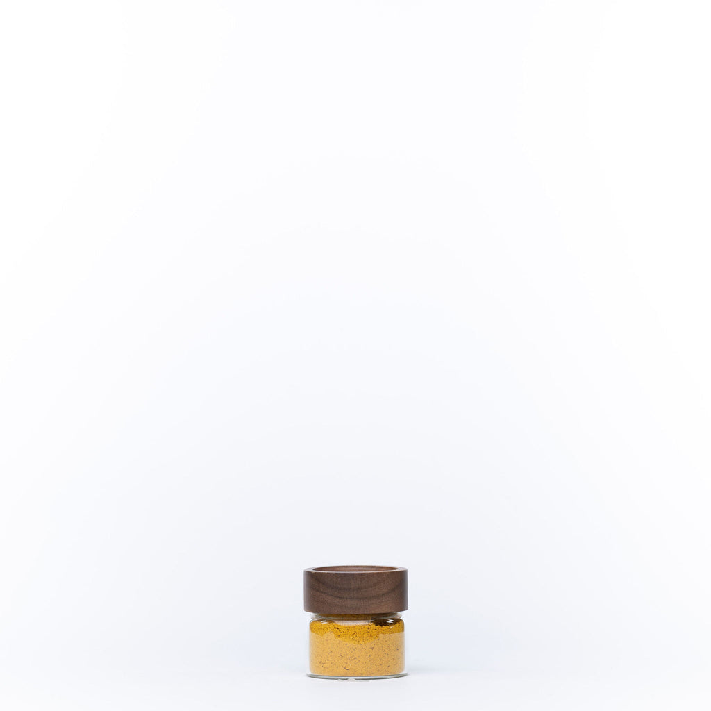 Acacia Screw On Spice Glass Jar - 135ml