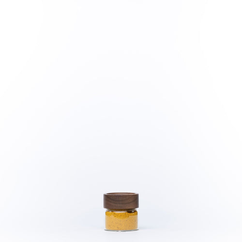 Acacia Screw On Spice Glass Jar - 135ml
