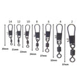 Swimerz Rolling Swivel w Interlock Snap, Size 4, 40 pack