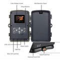 NNEIDS Outdoor Hunting Camera With Infrared Night Vision - 2.7K Resolution