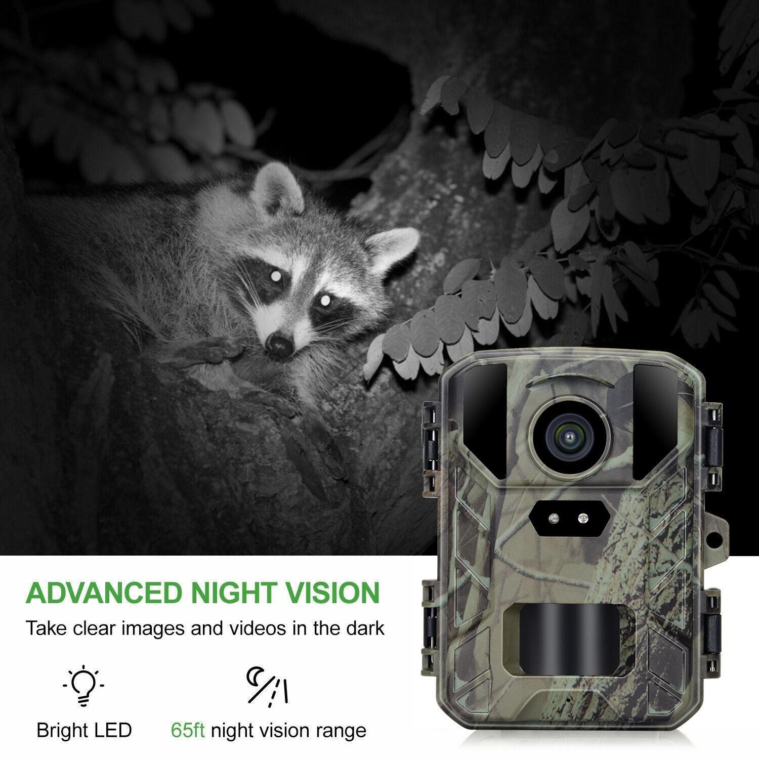 NNEIDS 50Mp / 4K Mini Wildlife Hunting Camera With Night Vision