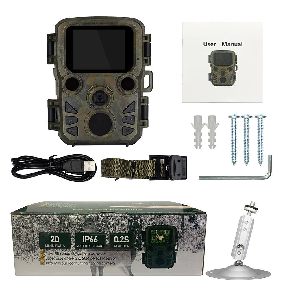 NNEIDS Outdoor Night Vision Hunting Camera With 4K Hd And Infrared Induction Camouflage Design