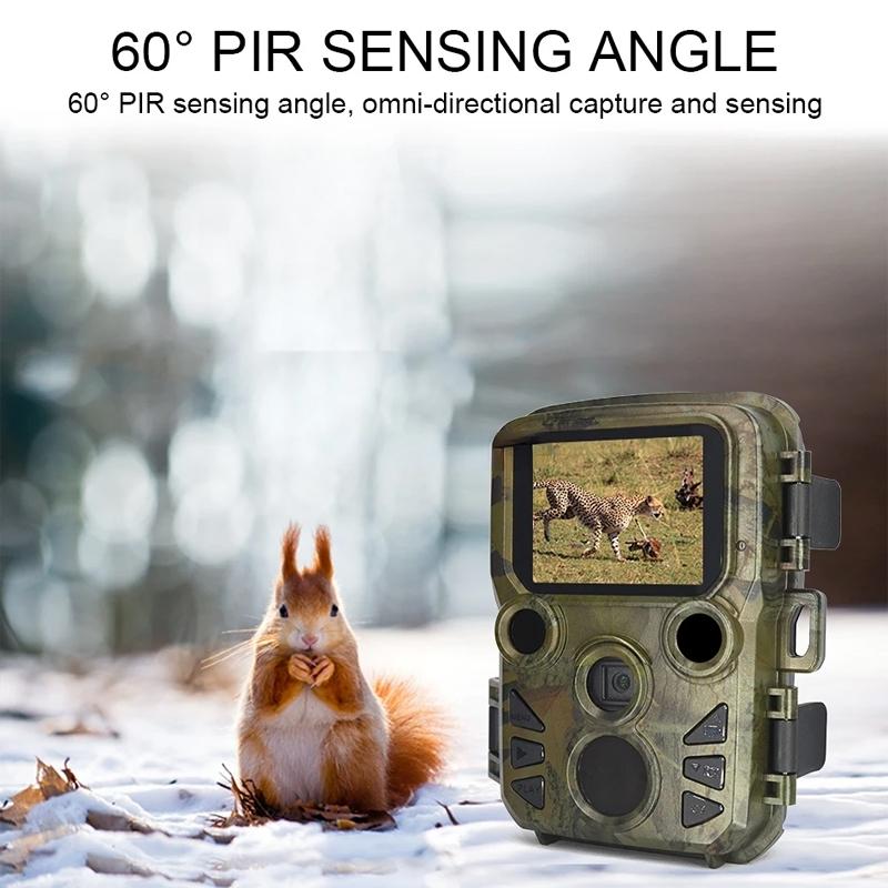 NNEIDS Outdoor Night Vision Hunting Camera With 4K Hd And Infrared Induction Camouflage Design