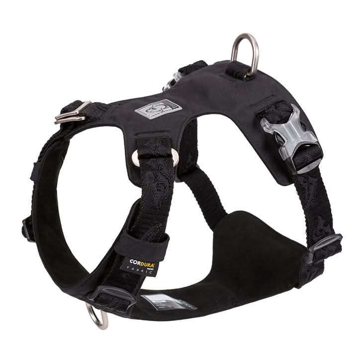 True Love Lightweight Dog Harness - Black, XL-2