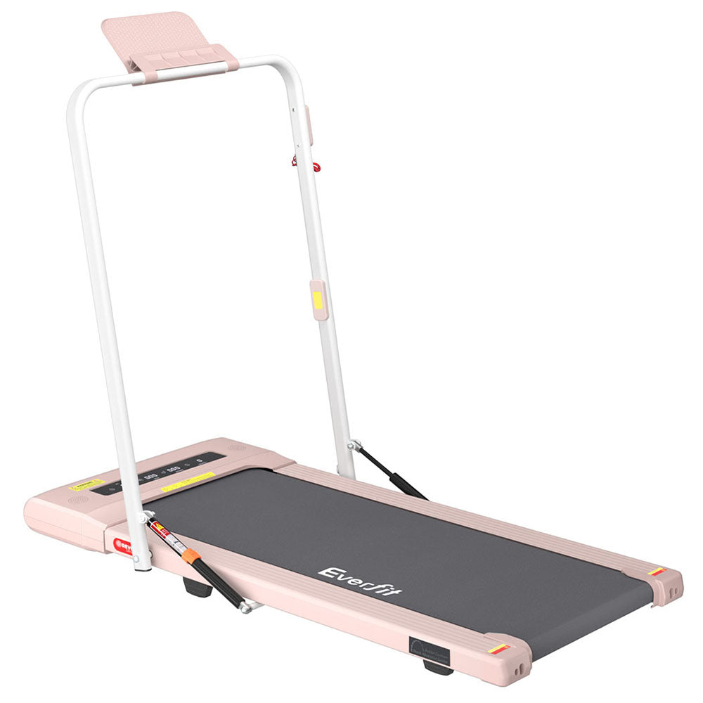 NNEDSZ Treadmill Electric Walking Pad Under Desk Home Gym Fitness 400mm Pink