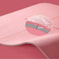 Professional Yoga Mat with Strap TPE