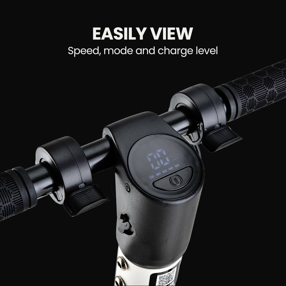 NNEMB Peak 300W 10Ah Electric Scooter-Suspension-for Adults or Teens-White