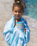 Ipanema Kids Hammam Turkish Towel with Recycled Gift Box, Mint-0