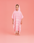 Ipanema Kids Poncho Towel with Recycled Gift Box, Pink-0