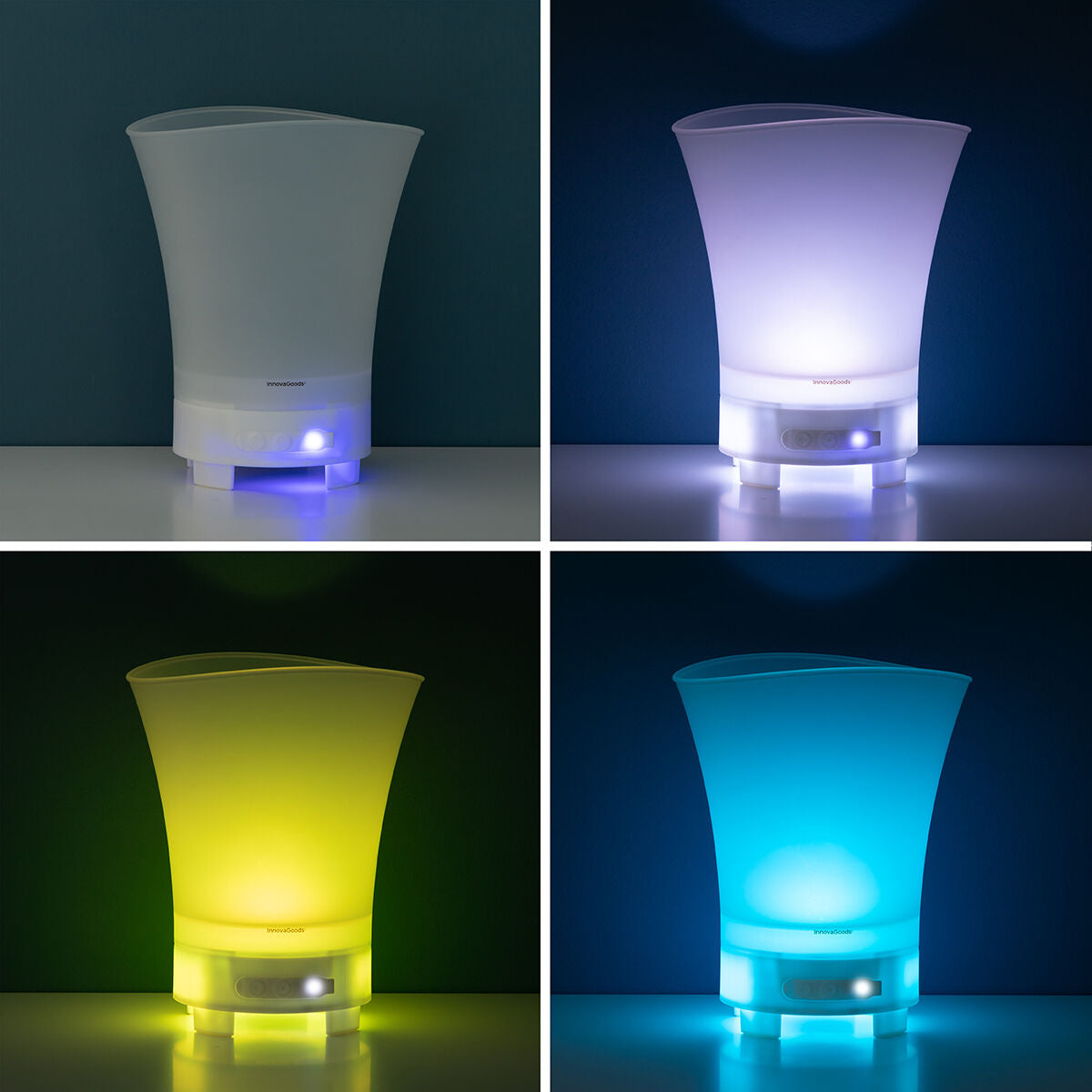 LED bucket with rechargeable speaker Sonice InnovaGoods-6