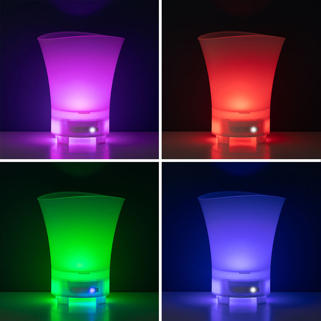 LED bucket with rechargeable speaker Sonice InnovaGoods-5
