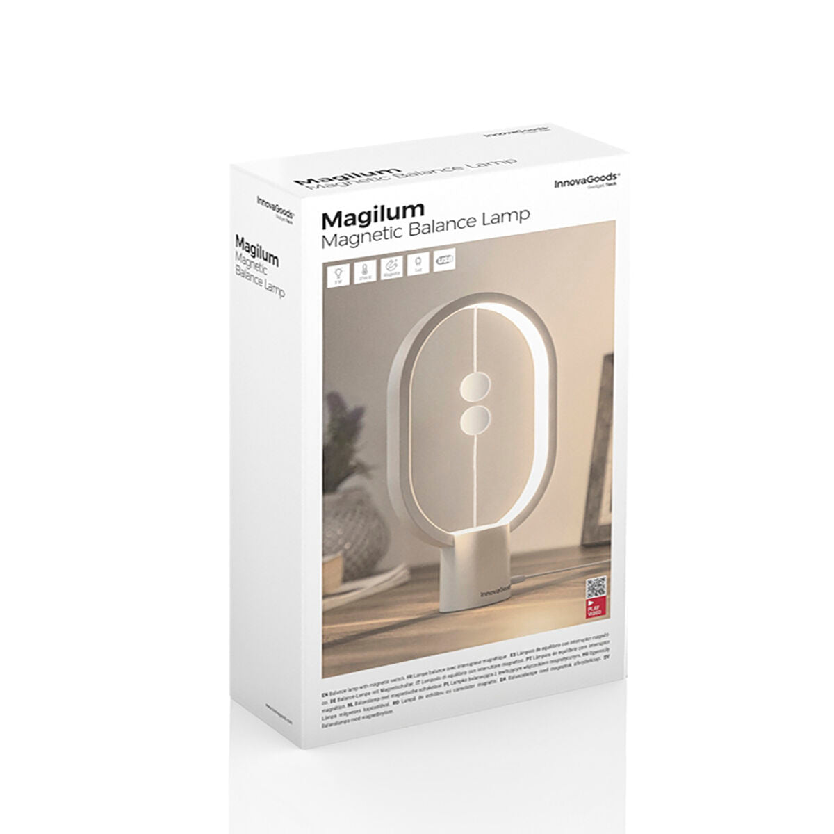 Balance Lamp with Magnetic Switch Magilum InnovaGoods MAGILUM-2