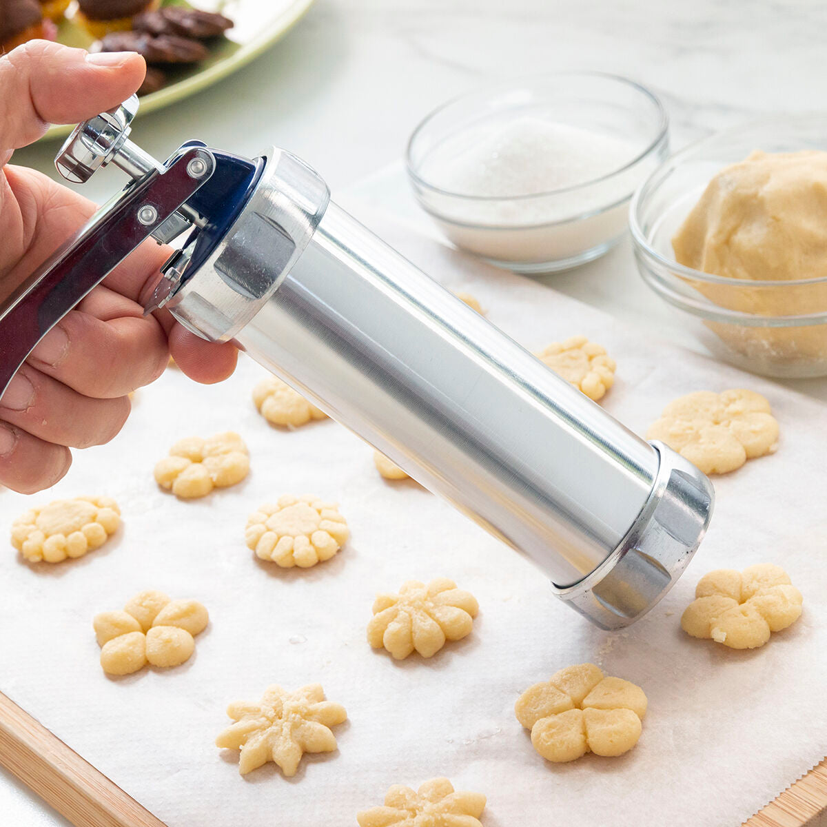 2-in-1 Biscuit Maker and Piping Gun Prekies InnovaGoods-9