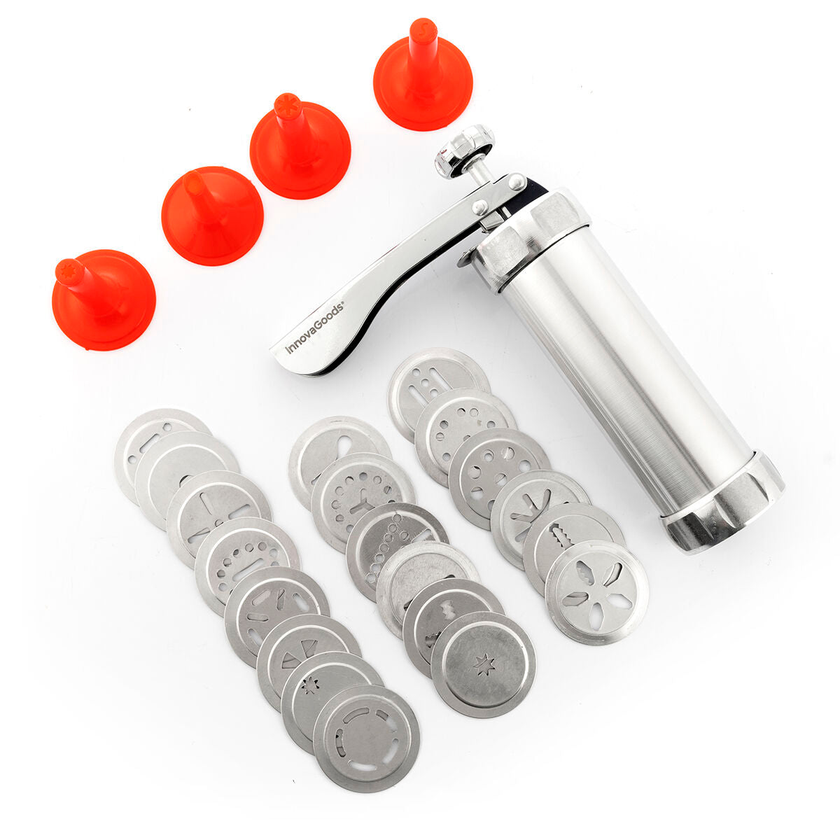 2-in-1 Biscuit Maker and Piping Gun Prekies InnovaGoods-2