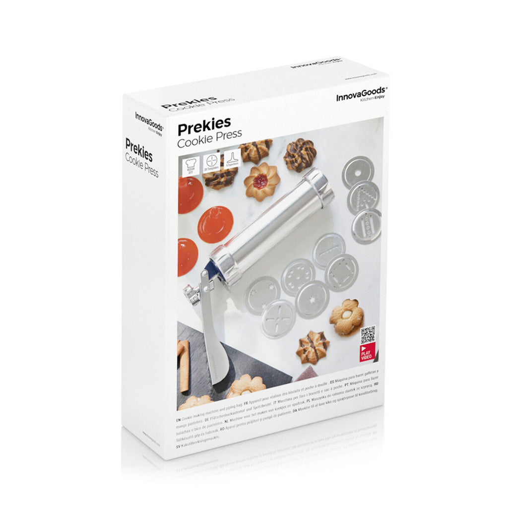 2-in-1 Biscuit Maker and Piping Gun Prekies InnovaGoods-1