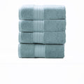 Brentwood 650 GSM Low Twist 4 Piece Bath Gray Mist Towel by Renee Taylor-0