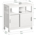 NNEDSZ Vanity Unit Bathroom Furniture, White