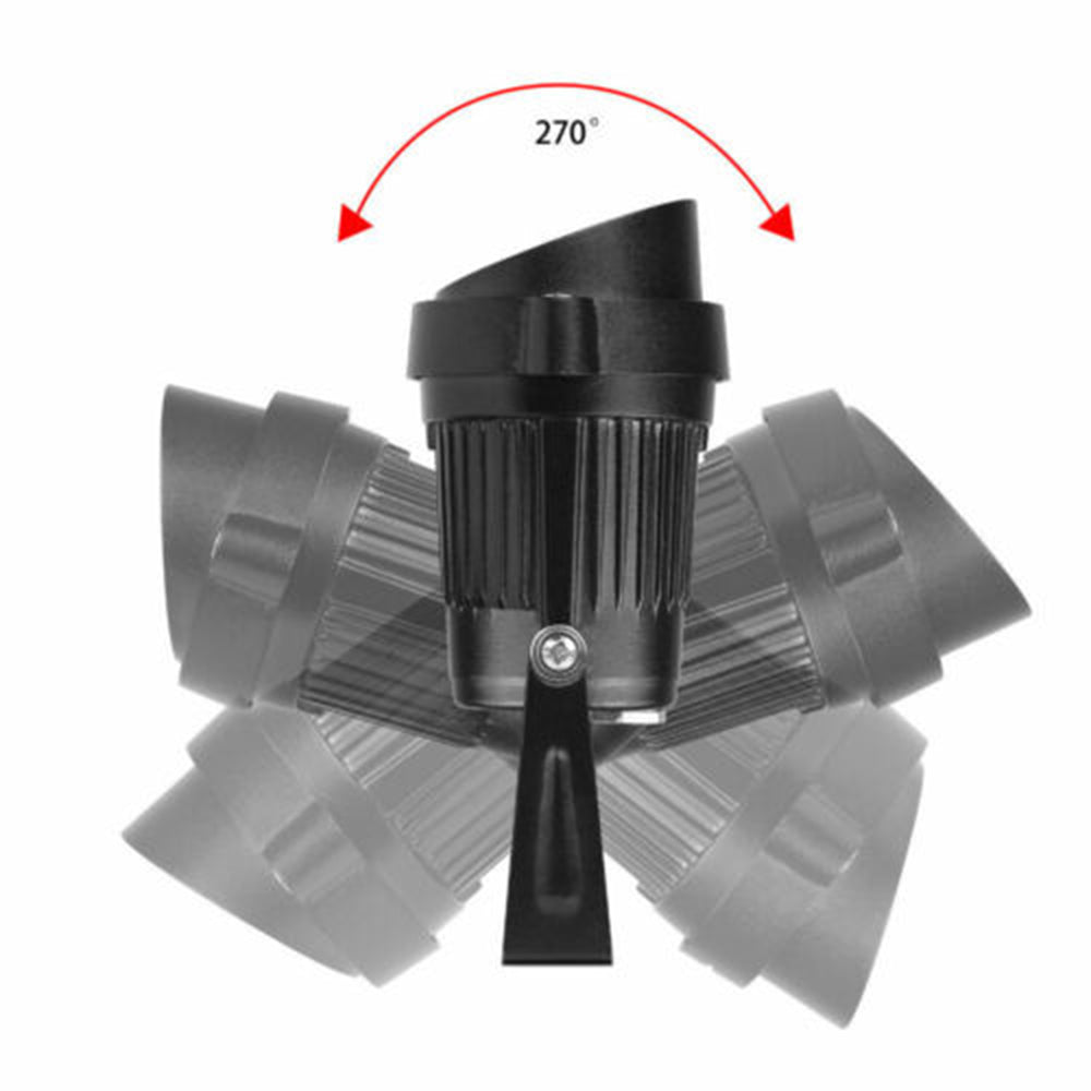 NNEDSZ 10X 12V LED waterproof Outdoor Garden Spotlights landscape light Lamp Yard Flood