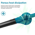 NNEDSZ Cordless Garden Leaf Dust Blower Handheld For  With 2Battery & Charger 36V