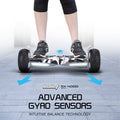 NNEDSZ BULLET SX-4000 Hoverboard Scooter, 8.5" Wheels, 700W Brushless, Superior Self Balancing System, UL Certified, LED Lights, Carry Bag, Camo