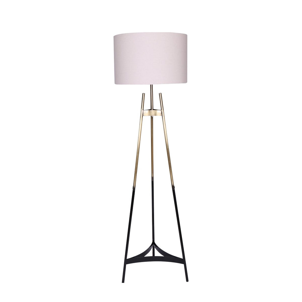 NNEDSZ Sarantino Metal Tripod Electric Floor Lamp Gradient Finish
