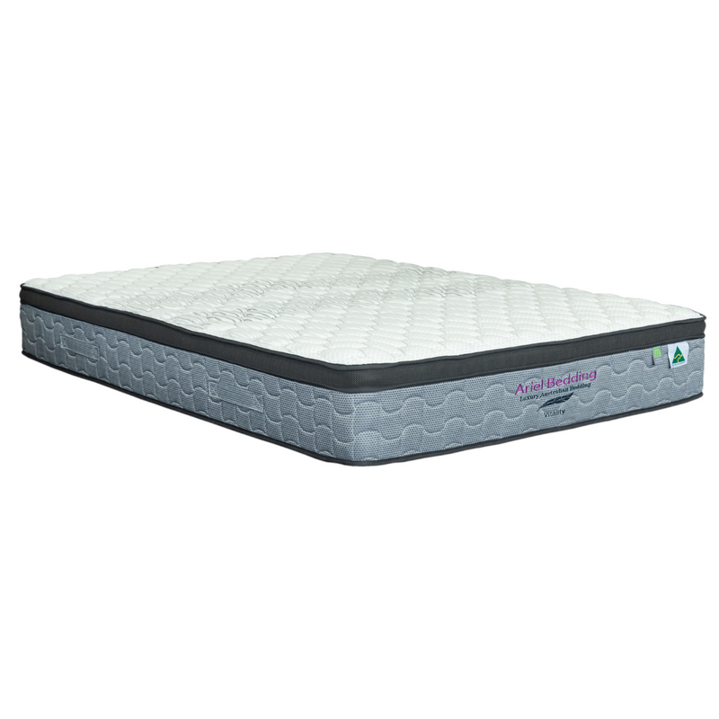 NNEDSZ Ariel Vitality Mattress - 5 Zoned Pocket Spring Mattress - Medium/Firm - DOUBLE