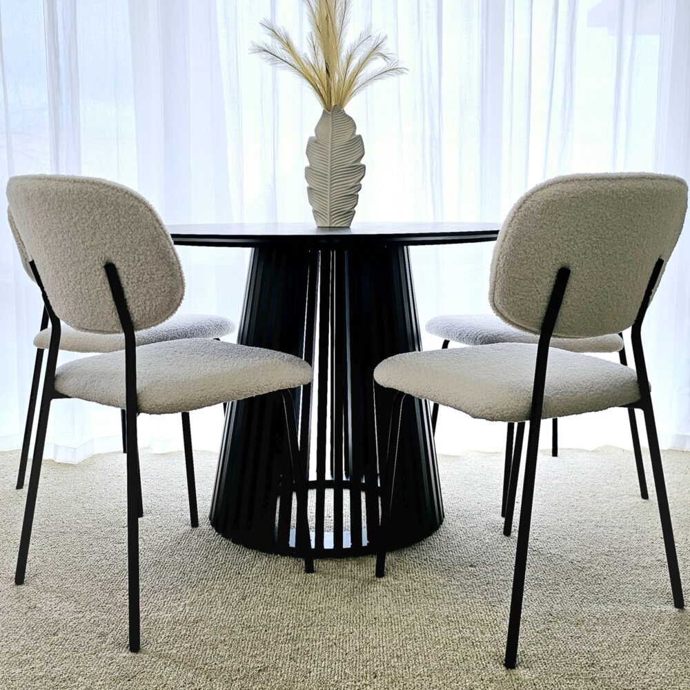 NNEDSZ Palmer Sleek Silhouette Dining Table