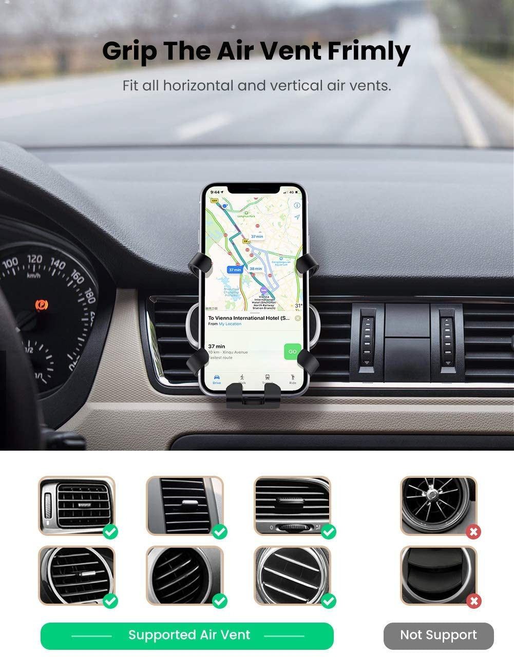 NNEDSZ Gravity Phone Holder for Car 80539