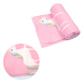 NNEDSZ Funky Cute Throw Rug Pink Unicorn