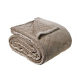 Bianca Mansfield Blanket Taupe (Also Known as Silver Grey) Super King-0