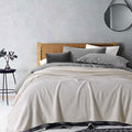 Laconia 400GSM Premium Australian Pure Wool Blanket Natural Queen-0
