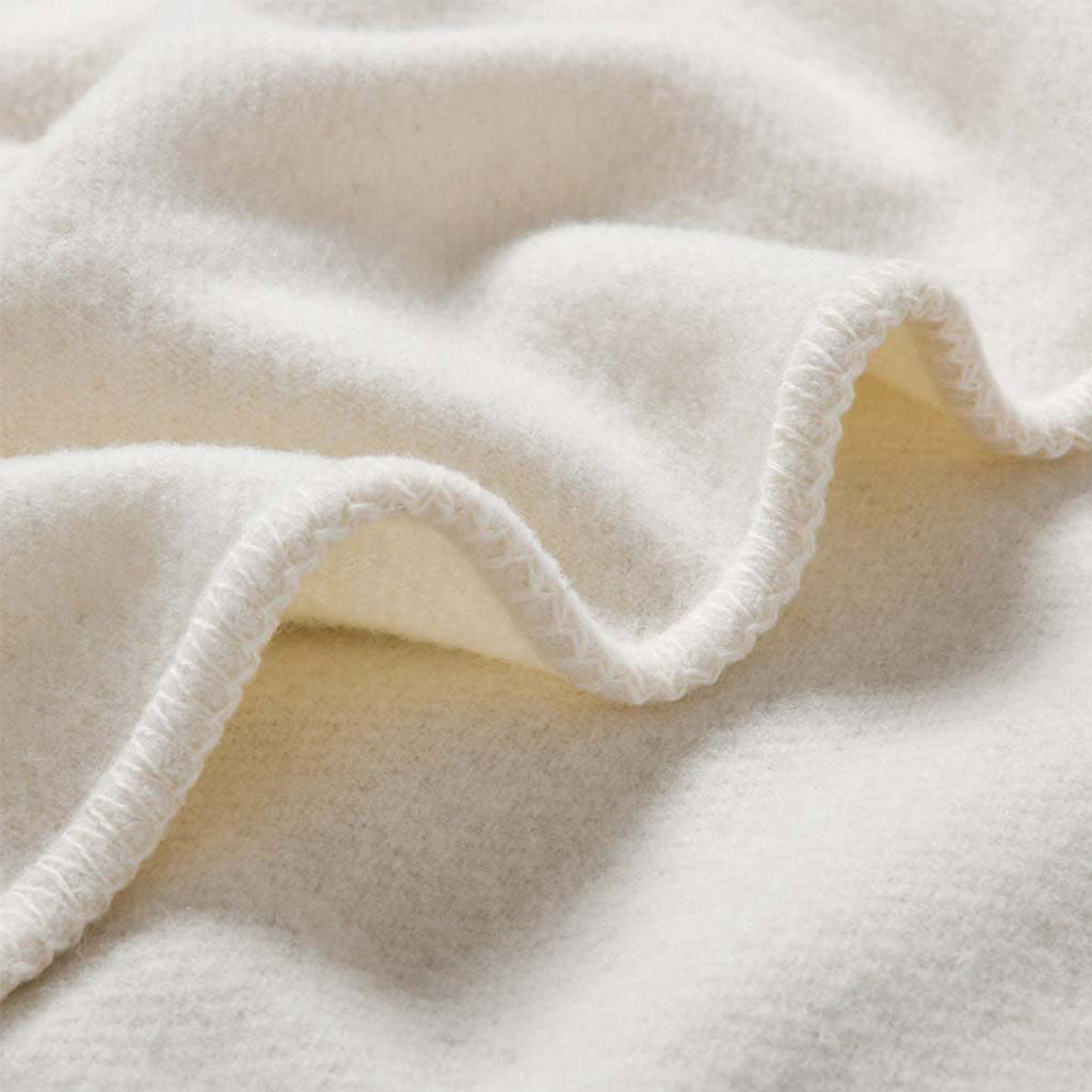 Laconia 400GSM Premium Australian Pure Wool Blanket Natural Queen-2