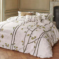 Bedding House Van Gogh Plum Blossoms Sand Cotton Sateen Quilt Cover Set King-0