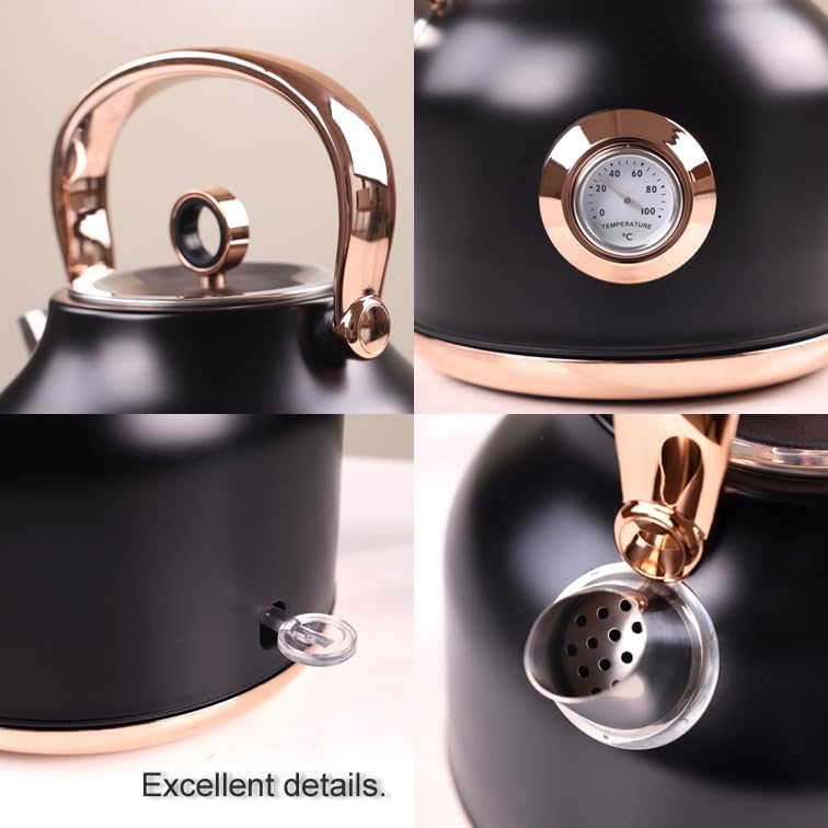 1.7L Electric Water Kettle Black