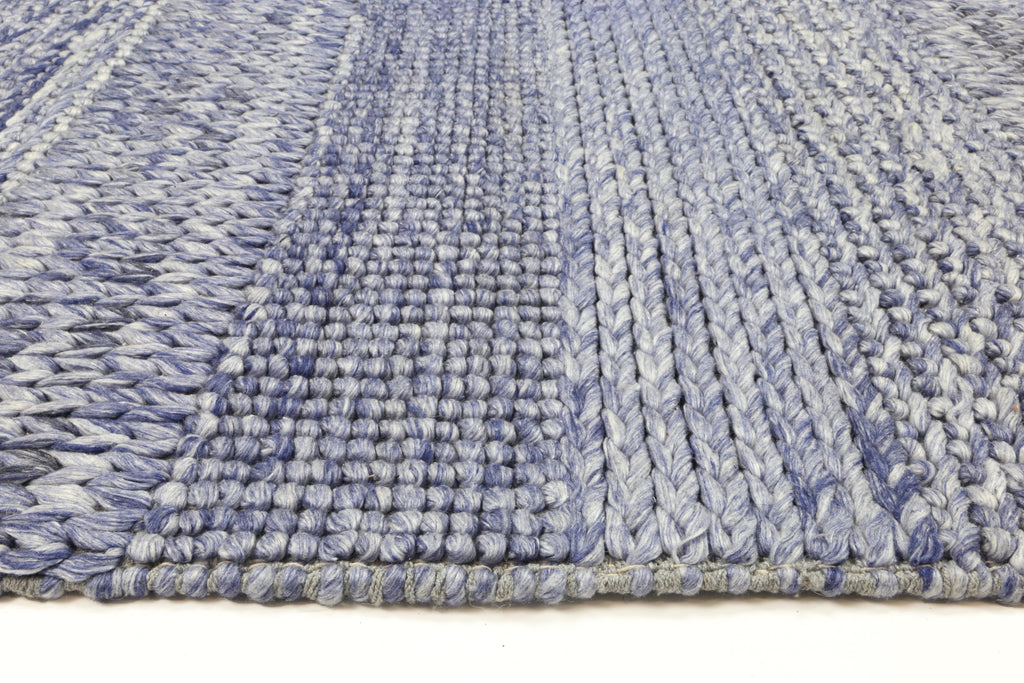 NNEDSZ Grace Blue Wool Blend Rug 160x230