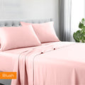 NNEDSZ 1200tc hotel quality cotton rich sheet set king blush-0