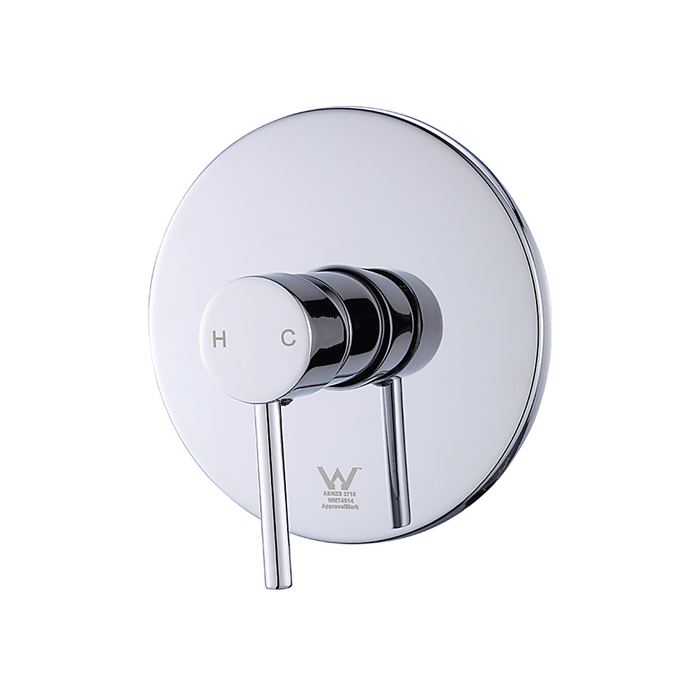 NNEDSZ Shower Bath Mixer Tap Bathroom WATERMARK Approved - Chrome