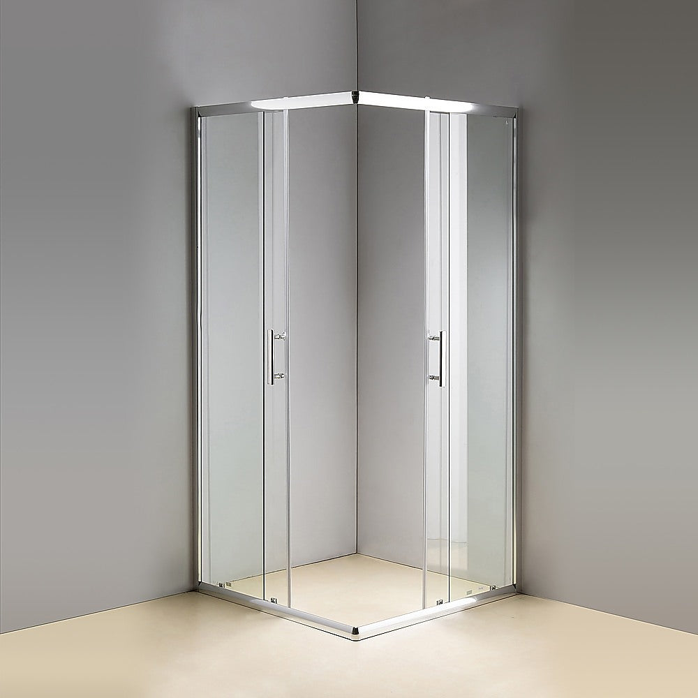 NNEDSZ 1000 x 900mm Sliding Door Nano Safety Glass Shower Screen By Della Francesca
