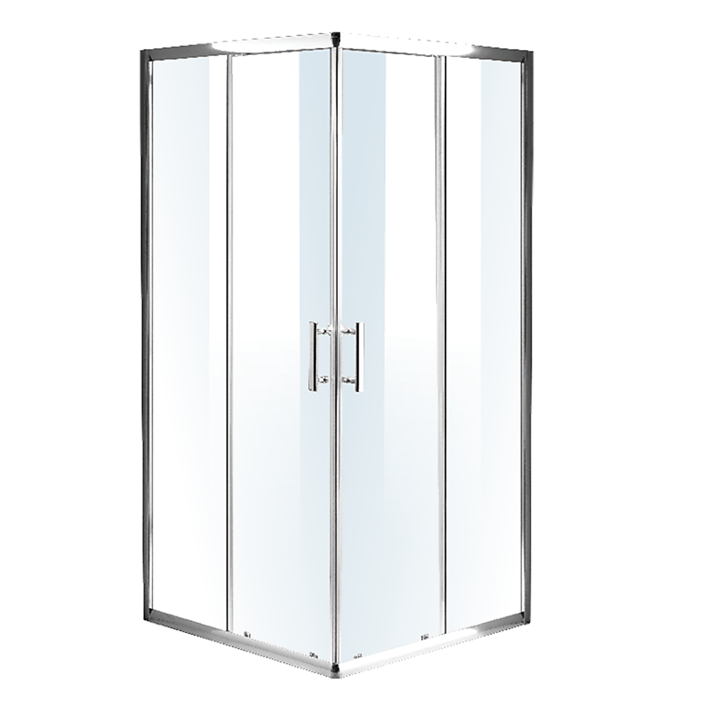 NNEDSZ 1000 x 900mm Sliding Door Nano Safety Glass Shower Screen By Della Francesca