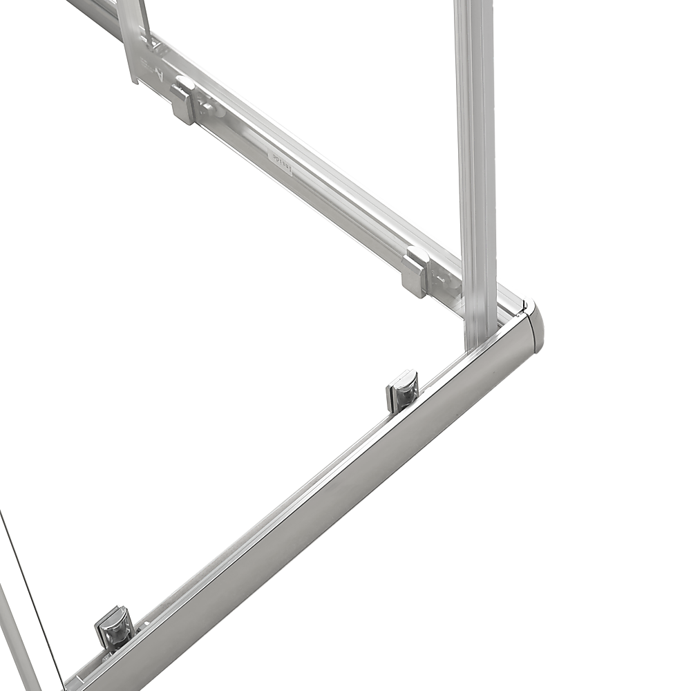 NNEDSZ 1000 x 900mm Sliding Door Nano Safety Glass Shower Screen By Della Francesca