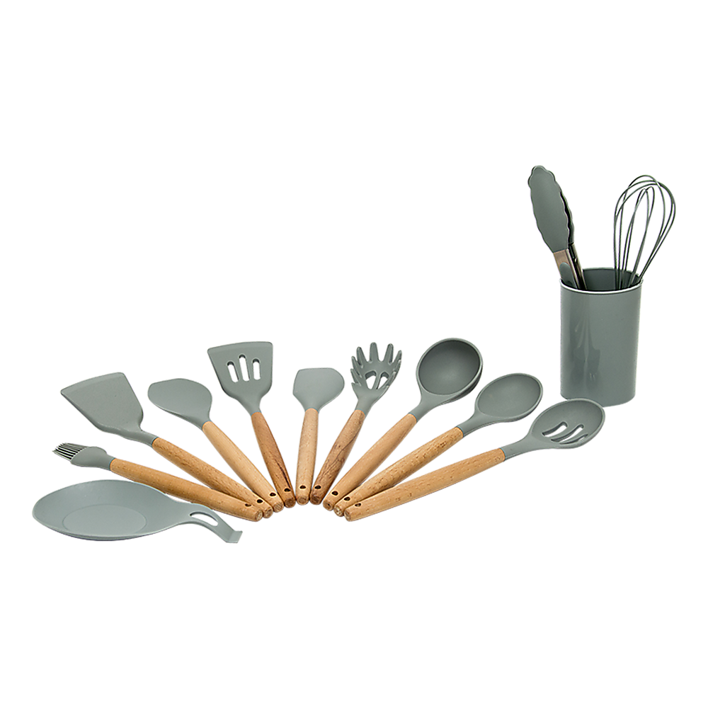 NNEDSZ 13x Kitchen Utensils for Cooking Baking Silicone Set