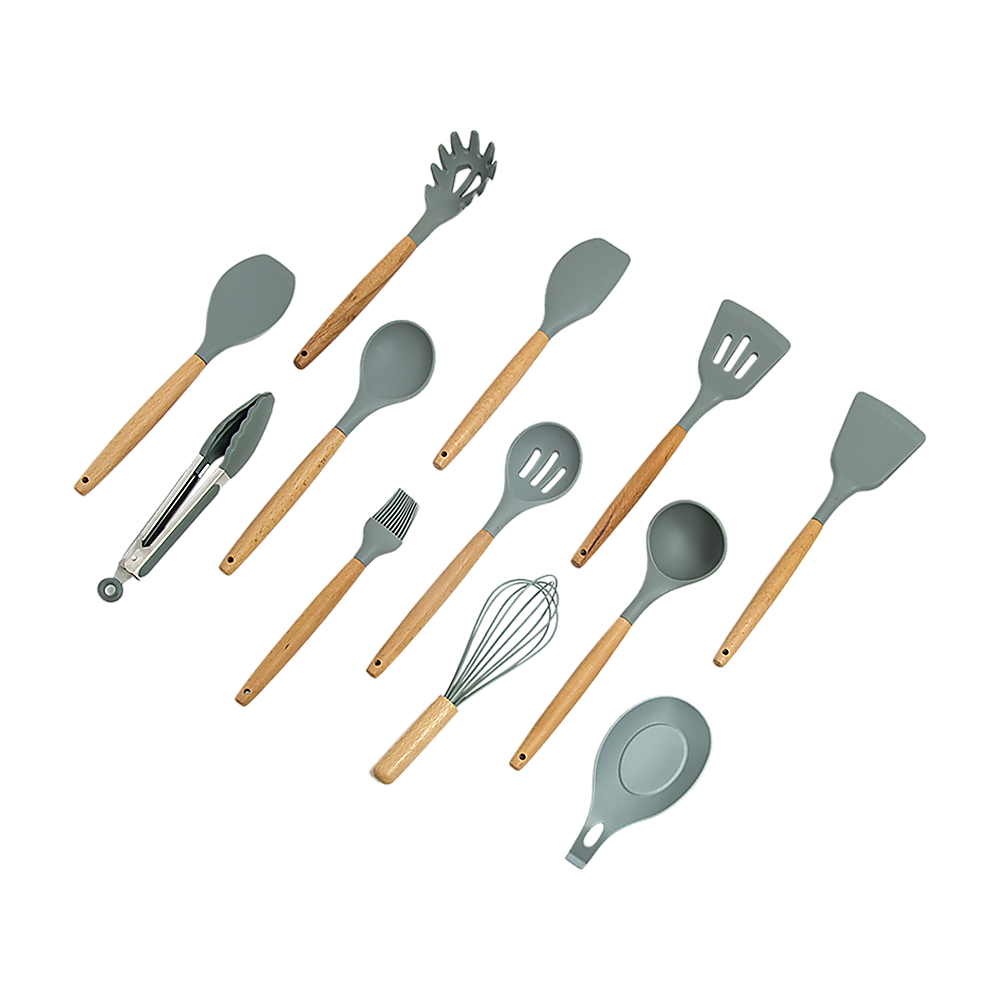 NNEDSZ 13x Kitchen Utensils for Cooking Baking Silicone Set