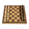 NNEDSZ Chess Board Games Folding Large Chess Wooden Chessboard Set Wood Toy Gift