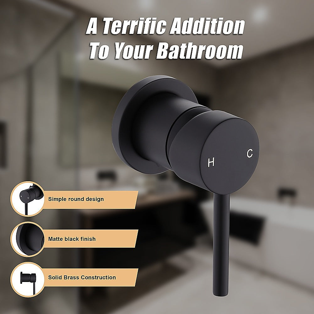 NNEDSZ Single Round Shower Bath Mixer Tap Bathroom WATERMARK Approved