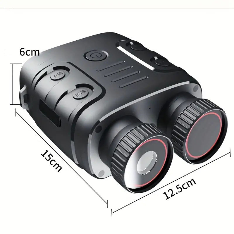 NNEDSZ R18 Digital Night Vision Binoculars - HD 1080p, Infrared, 5x Zoom, 7-Level Infrared, 2.4" Screen, Perfect for Hunting and Outdoor Adventures