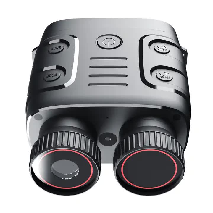 NNEDSZ R18 Digital Night Vision Binoculars - HD 1080p, Infrared, 5x Zoom, 7-Level Infrared, 2.4" Screen, Perfect for Hunting and Outdoor Adventures