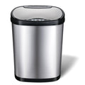 42L Automatic High Tech Stainless Steel Trash Bins-0