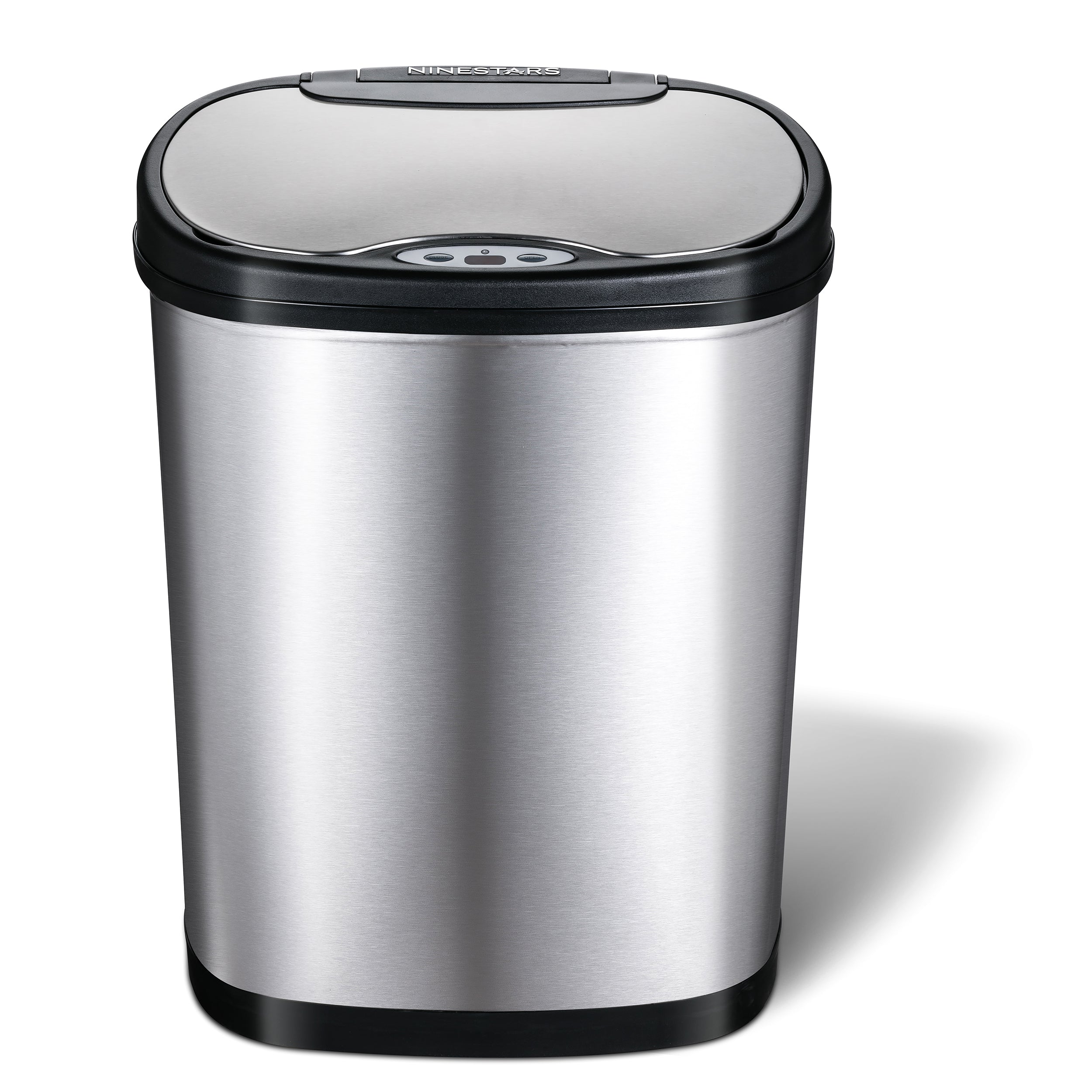42L Automatic High Tech Stainless Steel Trash Bins-0